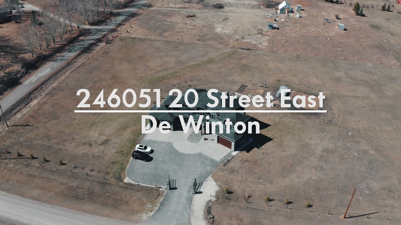 Stunning Acreage in DeWinton YouTube