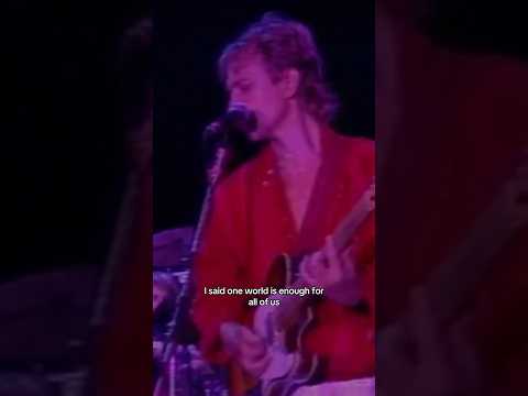 The Police performing One World (Not Three) #onthisday in California, 1983. #thepoliceband #ontour