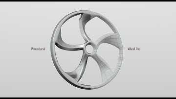 Procedural Wheel Rim