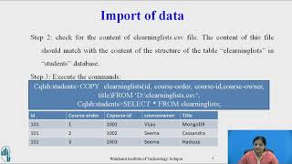 Import & Export commands
