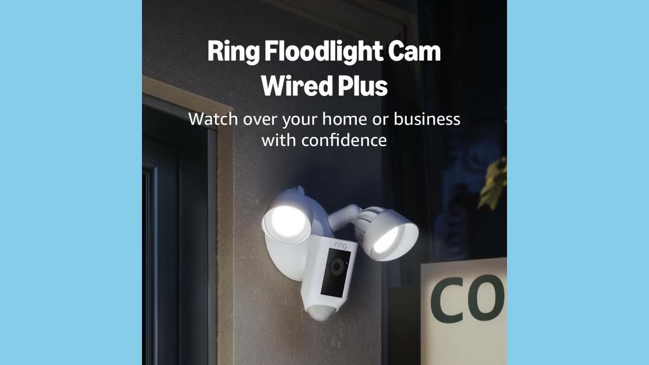 Ring Floodlight Cam Wired Plus Review | 1080p HD, Motion Alerts, Color Night Vision & Siren