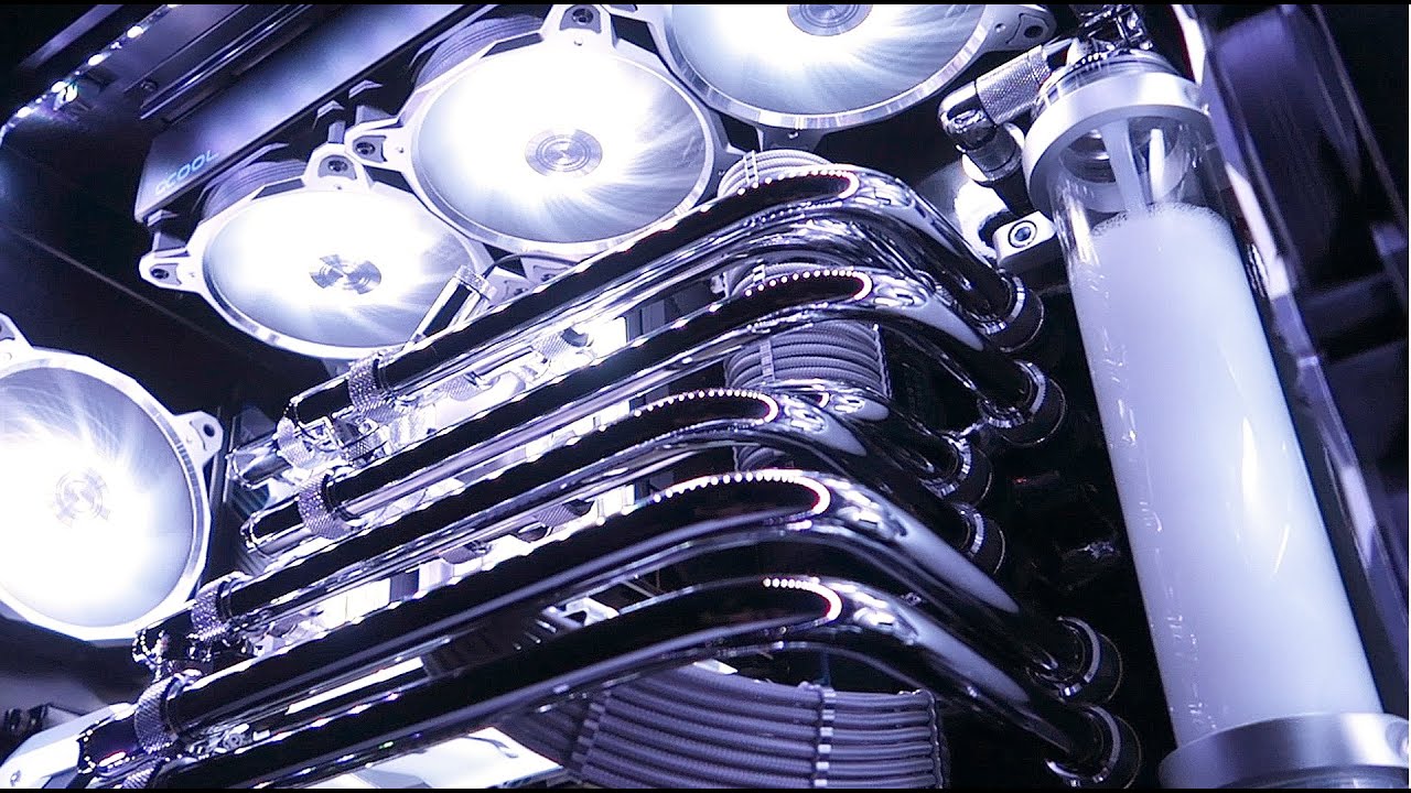 ULTIMATE 10000 Water Cooled Threadripper build (timelapse) YouTube