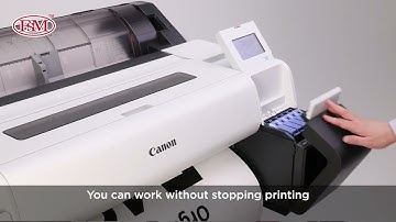 Canon imagePROGRAF TM Series-Overview-Replace the Ink Tank