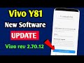 Vivo Y81 New Software Update