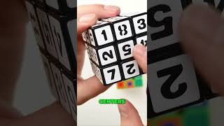SUDOKU CUBE mod is IMPOSSIBLE to solve #shorts #rubikscube #3x3