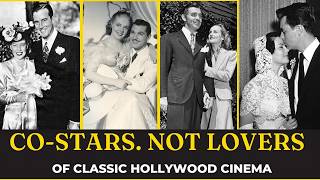 HIDDEN TRUTH: 12 Old Hollywood Stars Who Married Their Own Co-Stars For Publicity