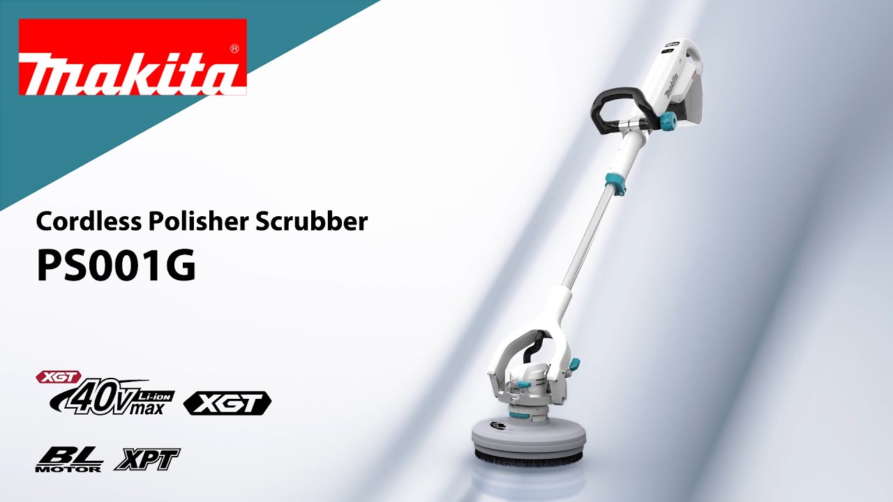 Makita Cordless Polisher Scrubber PS001G