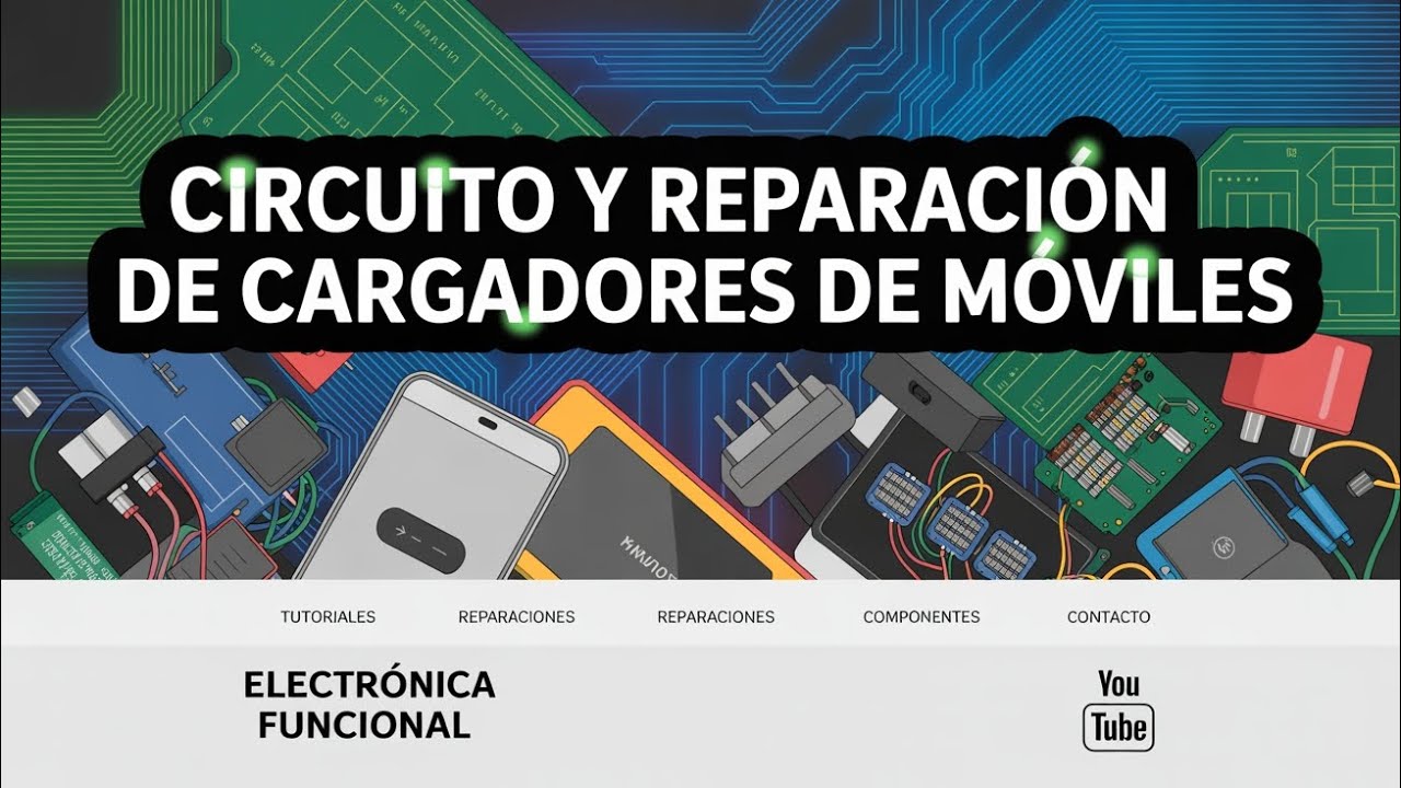 CIRCUITO DE CARGADORES DE MÓVILES; ANÁLISIS Y REPARACIÓN