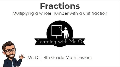 Multiply a whole number with a unit fraction