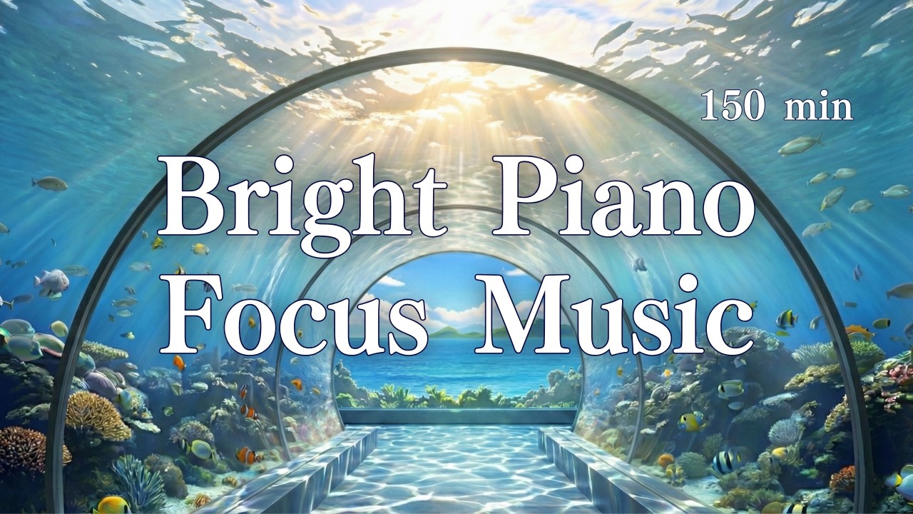 Bright Piano Morning Focus Music｜明るい作業用ピアノBGM - Relaxing & Healing