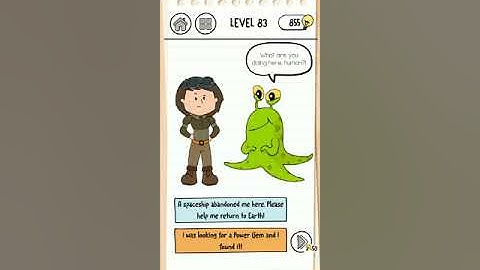 Brain test 3 level #83 walkthrough solution