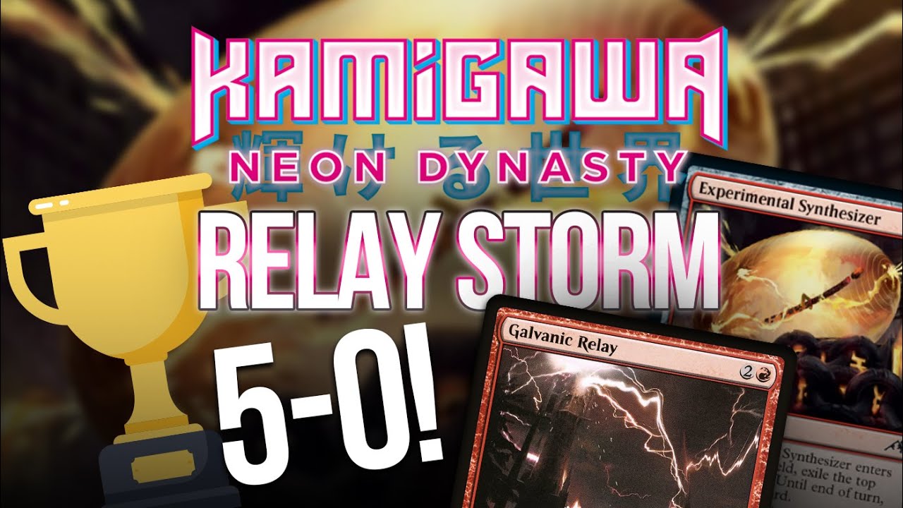  UNDEFEATED TROPHY Pauper Rakdos Relay Storm W Experimental 