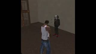 CJ estava jogando GTA San Andreas encontrei um negócio macabro #gta#shortsgt#gtasanandreas#cj#gtaend