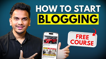 FREE Blogging Course 2025 | How to Start a WordPress Blog in 2025