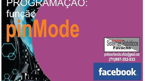 TUDO SOBRE A FUNÇÃO pinMode NA IDE ARDUINO #robôs #robótica #cursodearduino #arduino
