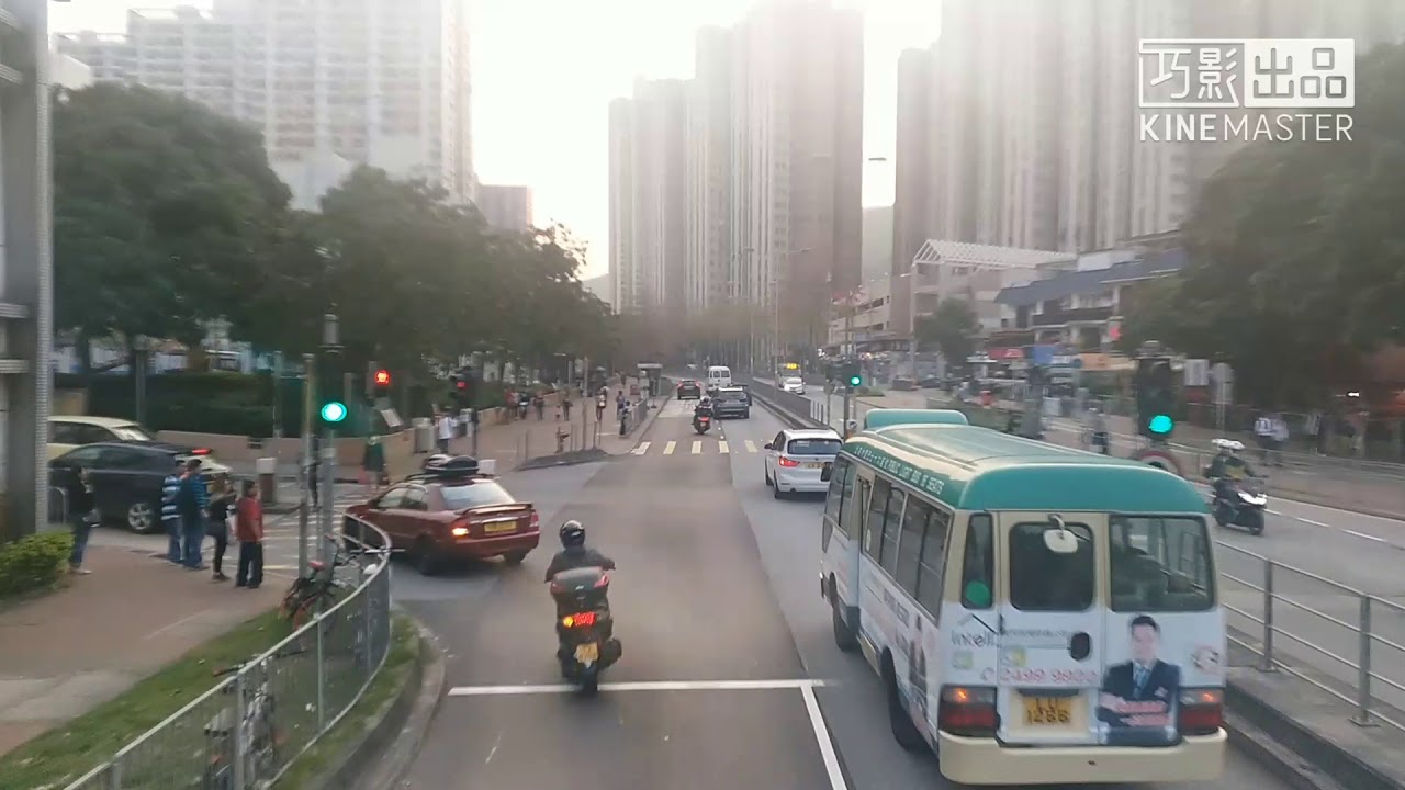 KMB 281M KN9050 3ASV 365 九龍塘站至新田圍全程行車片段