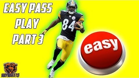 EASY PASSING PLAY - MADDEN 19 TIPS - ONE PLAY TOUCHDOWN  - COVER 4, 3, 2, 1 BEATER