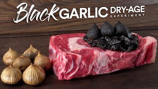 I DryAged Steaks in BLACK Garlic and this happened!