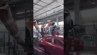 Mazda factory paint shop paints Onksella