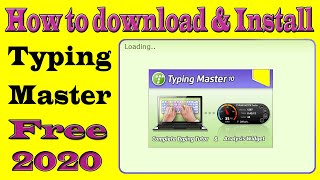 how to download and install typing master in laptop 2020 | typing master 10 | in hindi/urdu screenshot 3