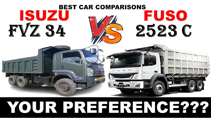 ALL NEW Isuzu FVZ 34N Vs ALL NEW Fuso FJ 2523C | Which one do you prefer ?