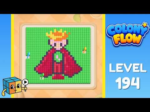 Colony Flow Level 194 Walkthrough Solution