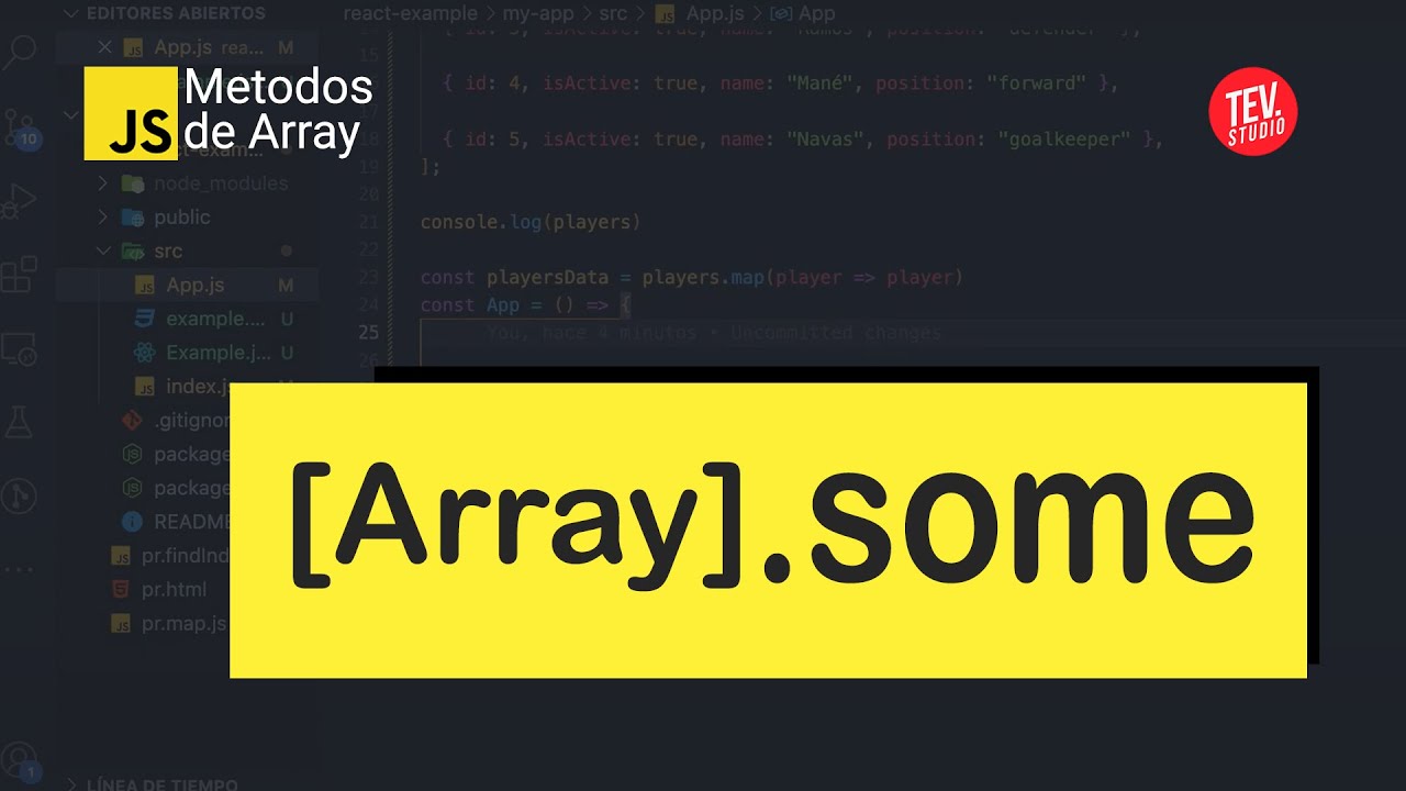 Métodos de Array en Javascript: .some( ) - YouTube