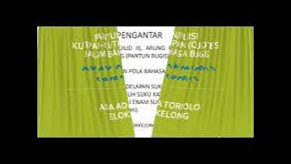 Pantun, Elokkelong dalam Bahasa Bugis. Part 1