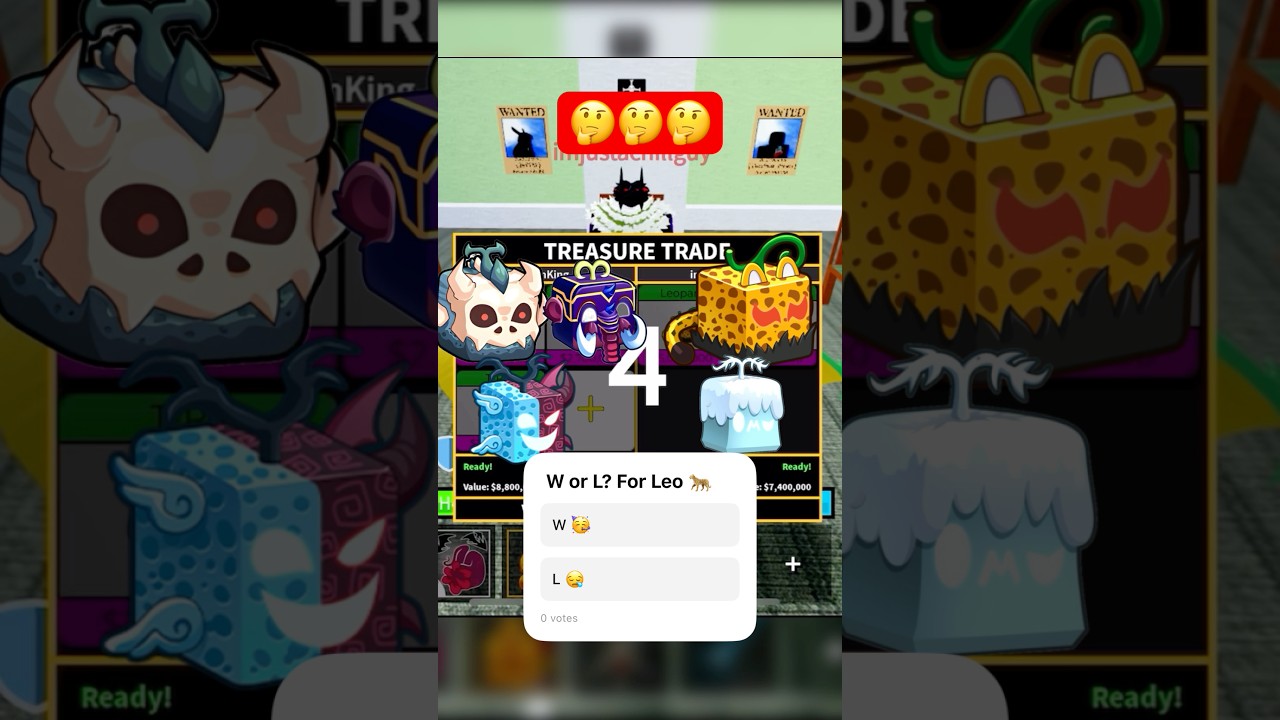 🤔Trading Trex Mammoth Spirit for Leo Blizzard Fruit! Is it good Trade?