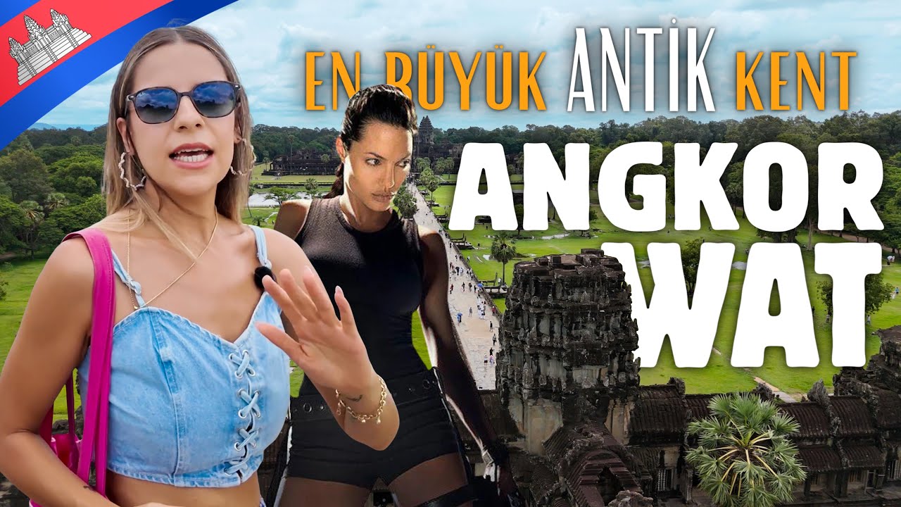 Dünyanın En Büyük Tapınağında Çantamı Kaybettim! 🇰🇭~43