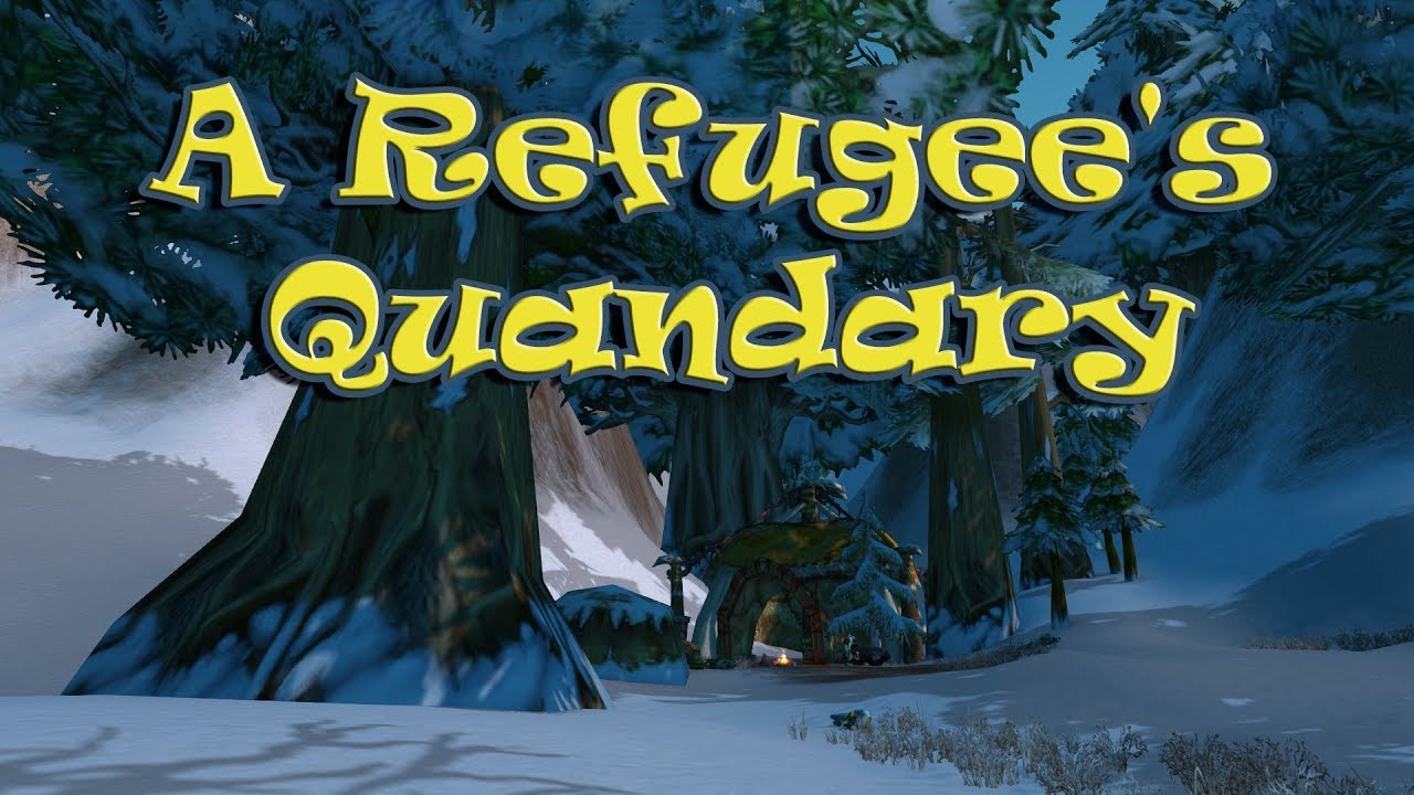 A Refugee's Quandary Quest WoW Classic Shorts Беда беженца квест