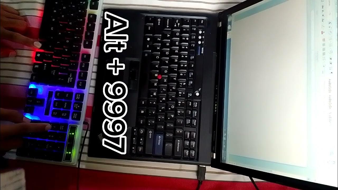 laptop keyboard trick YouTube
