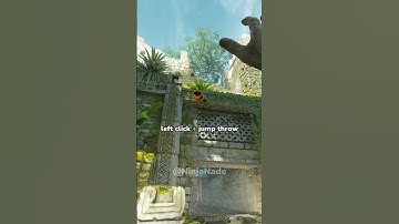 GREAT DONUT SMOKE ON ANCIENT #cs2 #shorts