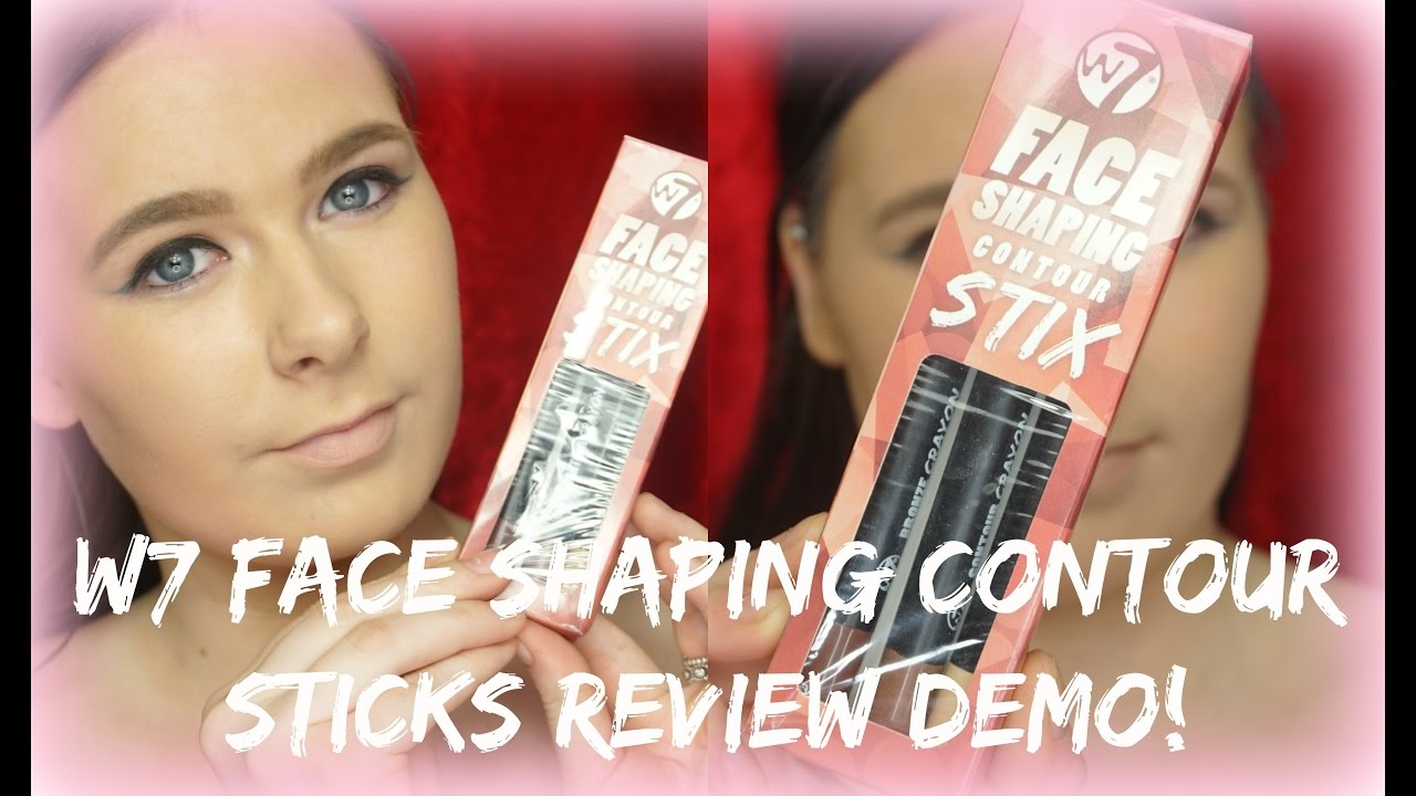 W7 Face Shaping Contour Stix Review Demo AbbieWilloughby YouTube w7-face-shaping-contour-stix-review-demo-abbiewilloughby-youtube