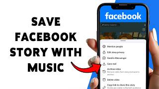 How To Save Facebook Story With Music | Download Facebook Story With A Song 2026