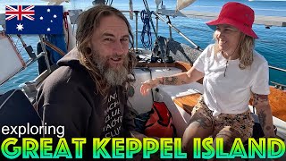 Exploring Great Keppel & Sailing up to Hexham Island in Queensland Australia