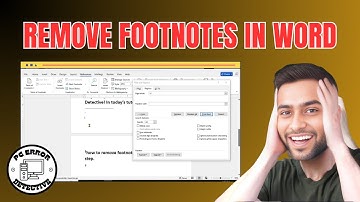 Voetnoten verwijderen in Word - Stapsgewijze handleiding [2025]