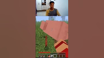 ALGO DE ESTRANHO ACONTECEU NO MINECRAFT 😰 #shorts #minecraft