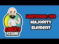 Leetcode 169 - Majority Element JavaScript