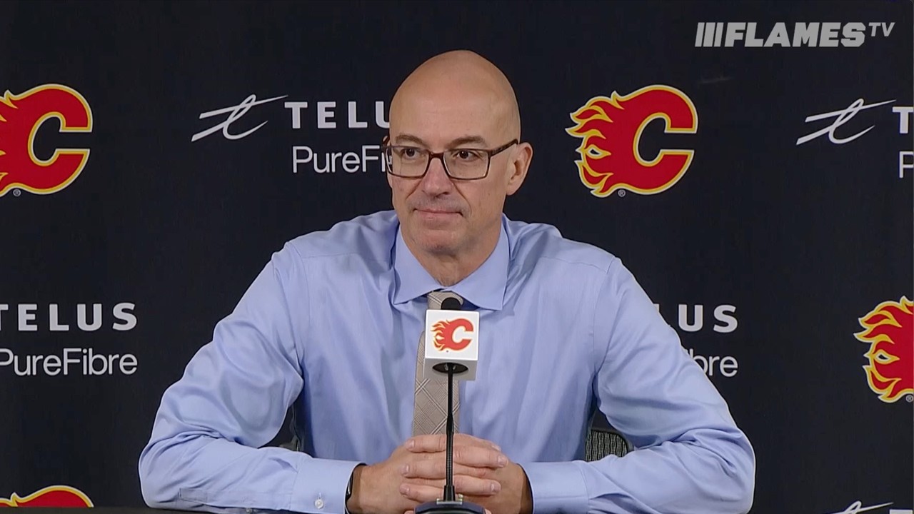 Post-Game - Ryan Huska | Flames vs. Kraken | 20.09.26