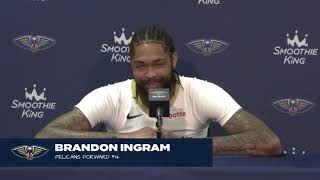 Brandon Ingram interview | 2023 New Orleans Pelicans Media Day