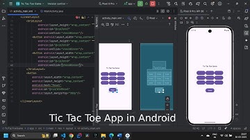 Build a Tic Tac Toe Game App in Android Studio || #appdev #coding