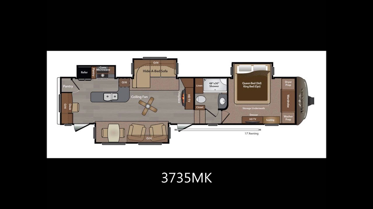 Montana 5th Wheel Floor Plans Keystone RV YouTube