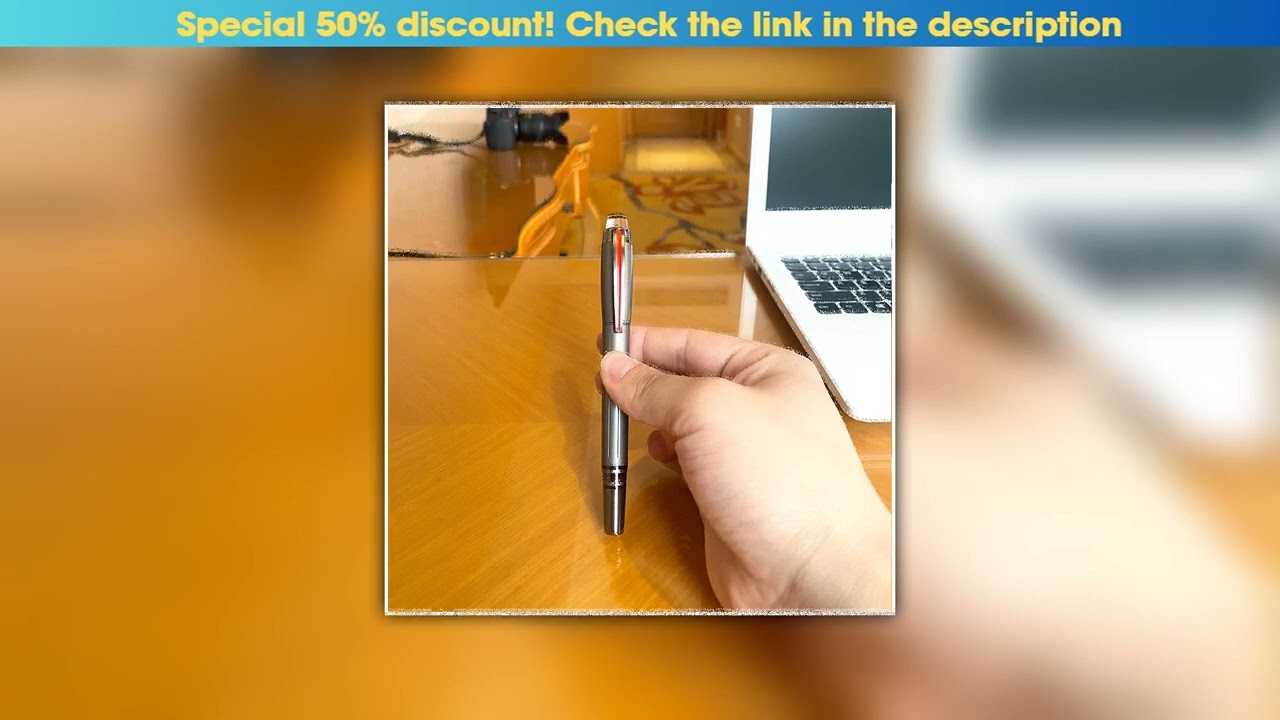 Top 100% Brand New Luxury Black Classic Fountain Ball Ball Pen Signature Pen Office School Writing•