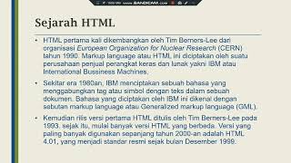 dasar-dasar html, pertemuan 1