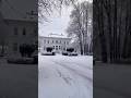 Snow experience in Hamburg Germany