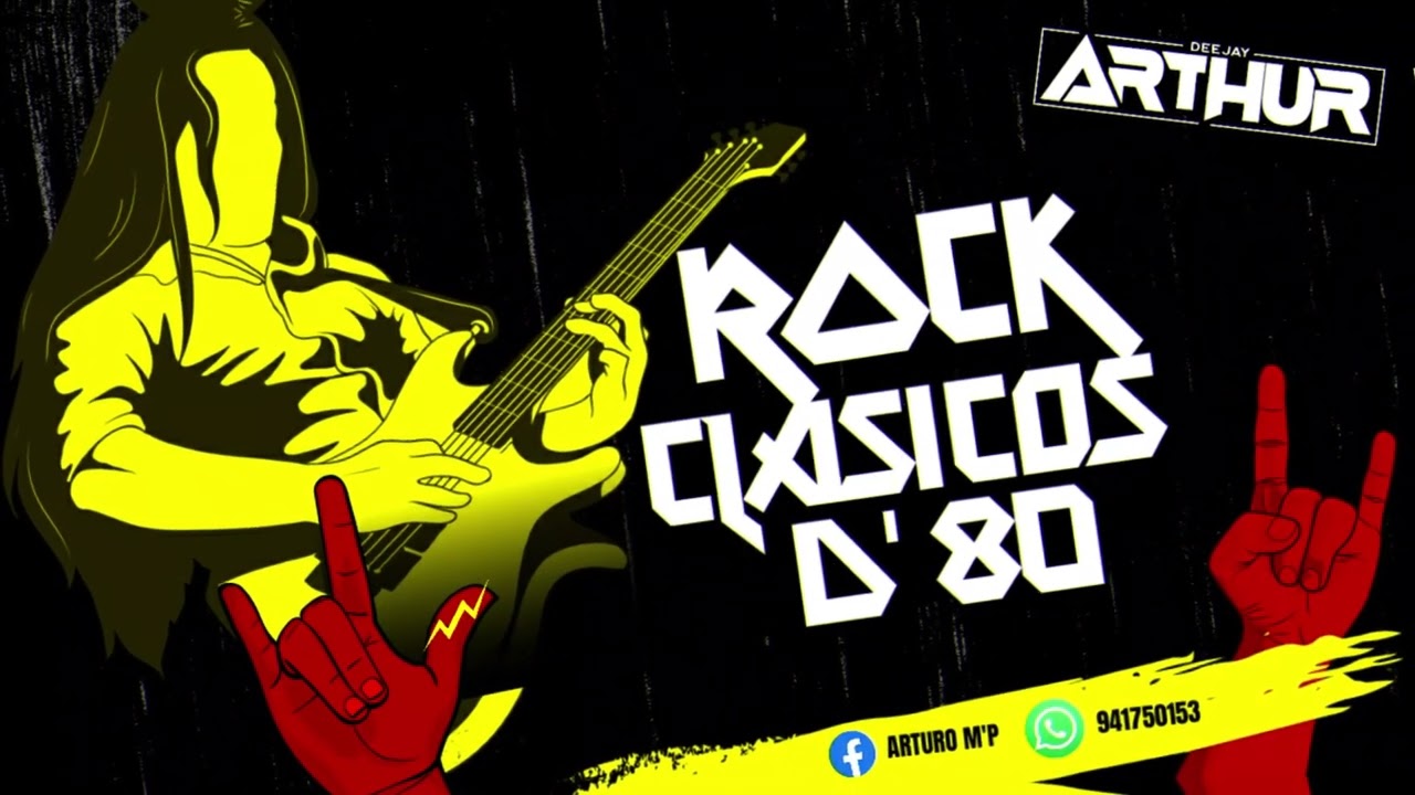 MIX Rock De Los 80´s | DJ ARTHUR | LO MEJOR DEL ROCK EN INGLES