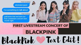Blackpink texts - Discussing about The Show (1k+ subs special)