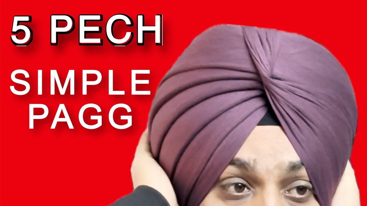 5 Pecha Wali Pagg | Simple Pagg | 6.50 Metre Pagg | Dildeep Ambala | 