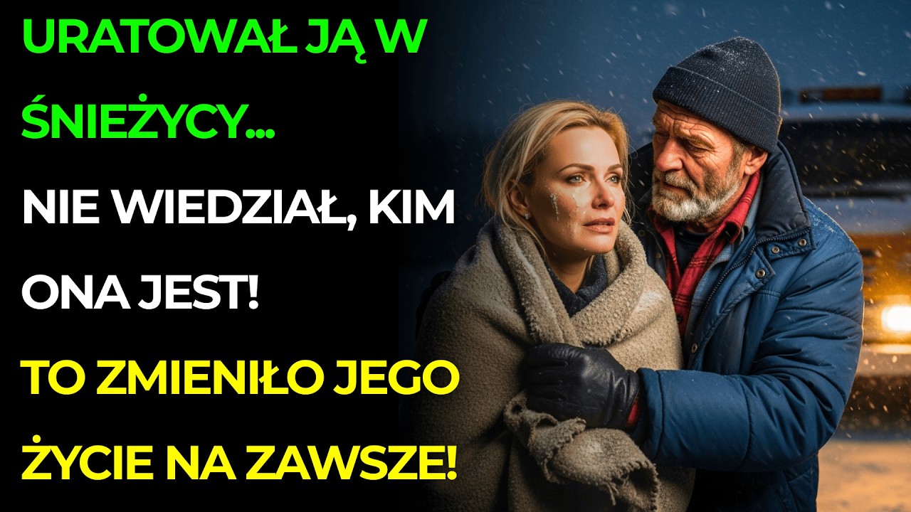 Znalazł ją w zasypanym aucie na odludziu. Nie miał pojęcia, że ta kobieta trzyma jego los w rękach
